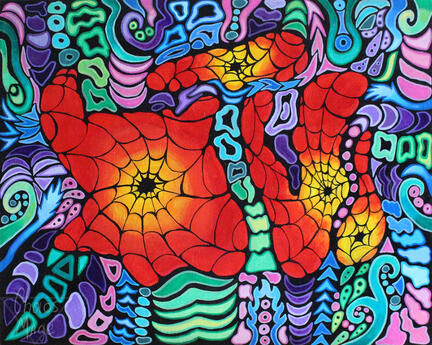 Dawn in the jungle 40x50 2025