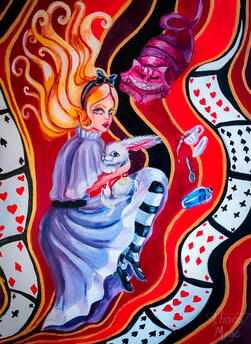 Alice in Wonderland 50x70 2023